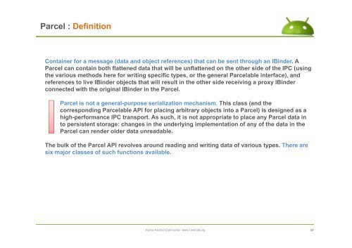 The AndroidManifest.xml File - ìëë¡ì´ë ê¸°ì  ì»¤ë®¤ëí° : Korea ...