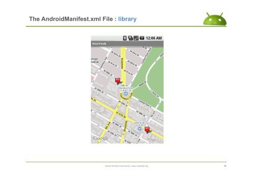 The AndroidManifest.xml File - ìëë¡ì´ë ê¸°ì  ì»¤ë®¤ëí° : Korea ...