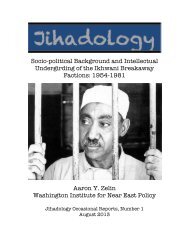 Revisiting the Ikhwani Breakaway Factions- 1954 ... - JIHADOLOGY