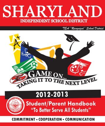 English Handbook 2012.indd - Sharyland ISD