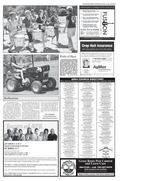 Holton Recorder Wednesda