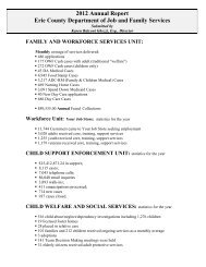 Job & Family Services (PDF, 17KB) - Erie County, Ohio