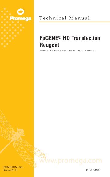 FuGENE® HD Transfection Reagent