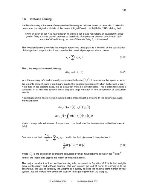 MACHINE LEARNING TECHNIQUES - LASA