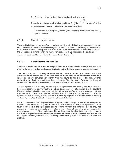 MACHINE LEARNING TECHNIQUES - LASA