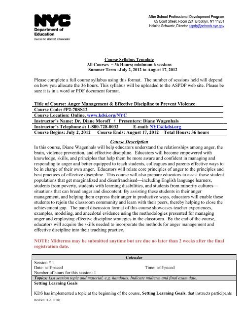 Syllabus Calendar Template from img.yumpu.com