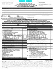 State of California Heath Questionnaire Form