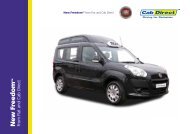 Fiat Freedom Taxi - Cab Direct