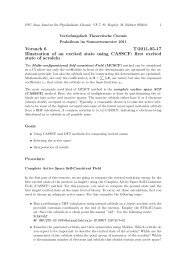 first excited state of acrolein