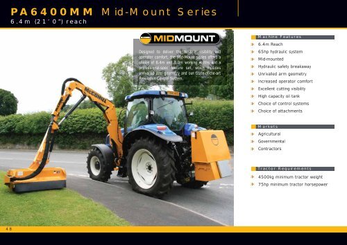 PA6400MM (ECON) pages from McConnel Product Guide