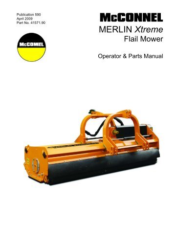 MERLINXtreme - Operator & Parts Manual - McConnel