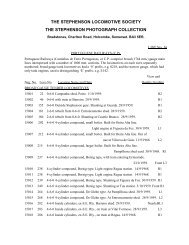 SLSLibraryMasterAccessionList (4 - Stephenson Locomotive Society