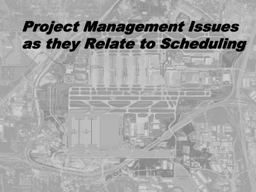Practical Aspects of Construction Scheduling - Atlanta Area Section