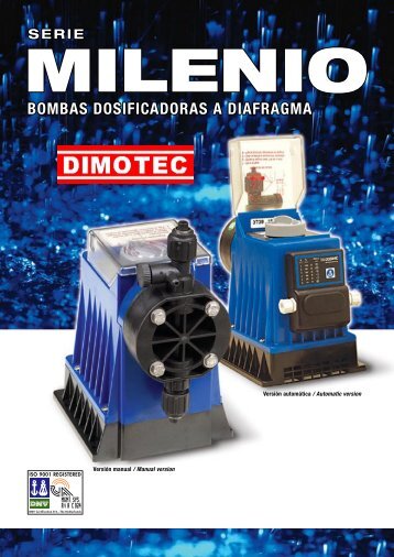 bombas dosificadoras a diafragma bombas dosificadoras ... - Dimotec