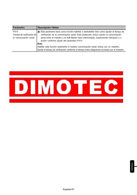 WARRANTY SSW-05 Plus - Dimotec