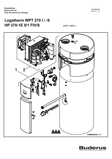Buderus Gb142 Parts Diagram - Drivenhelios