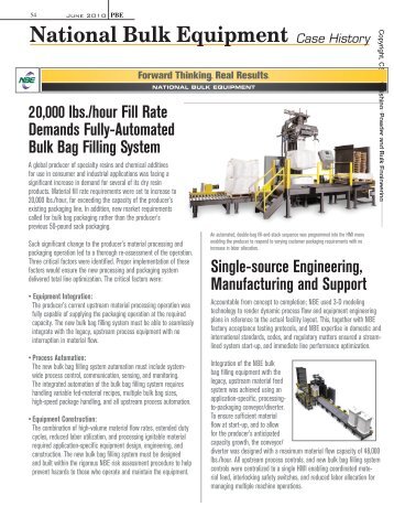 National Bulk Equipment - Powder and Bulk Engineering Magazine