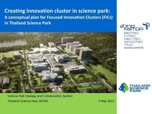 Research and Innovation @ NSTDA