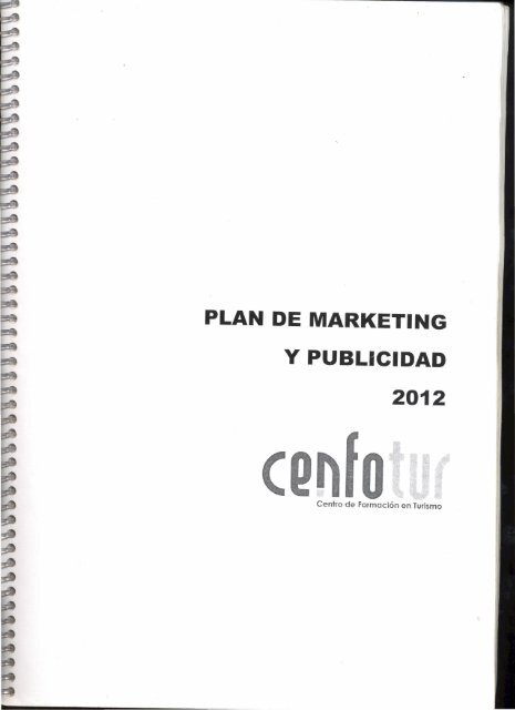 PLAN DE MARKETING Y PUBLICIDAD - Cenfotur