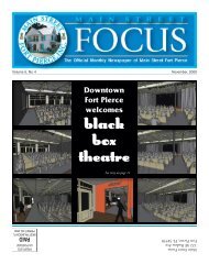 Black Box Theatre - Main Street Fort Pierce