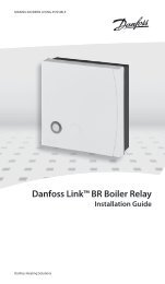 Danfoss Linkâ¢ BR Boiler Relay - Danfoss.com