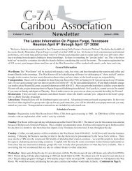 Volume 17, Issue 01 â January 2006 - The C-7A Caribou Association