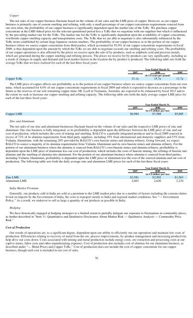 Sterlite Industries (India) Limited - Sterlite Industries India Ltd.