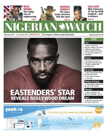 February 2013 Publication - Nigerian Watch