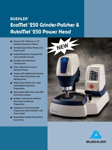 EcoMet 250 AutoMet 250