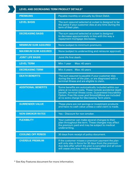 LTA vs DTA Leaflet (W13407) - Legal & General