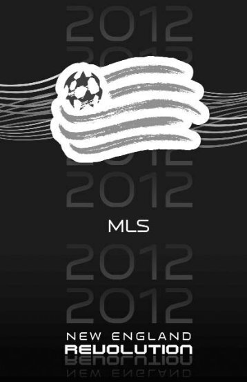 Mls staff directory - New England Revolution