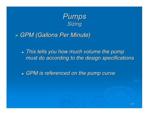 Pumps & Panels - Tom Fritts - Texas Onsite Wastewater Association