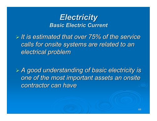 Pumps & Panels - Tom Fritts - Texas Onsite Wastewater Association