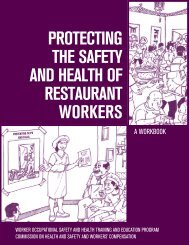 Protecting the Safety and Health of Restaurant Workers - UCLA LOSH