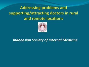 Indonesian Society of Internal Medicine - Kebijakan Kesehatan ...