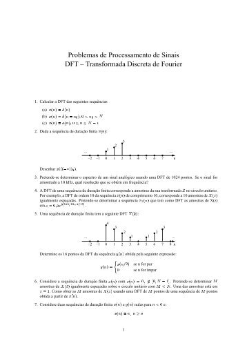 Transformada Discreta de Fourier