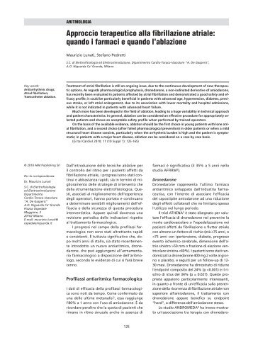 00 I-VIII (Page I) - Giornale Italiano di Cardiologia