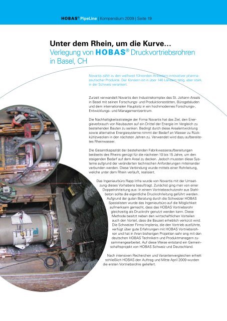 Rohren - Hobas Rohre GmbH