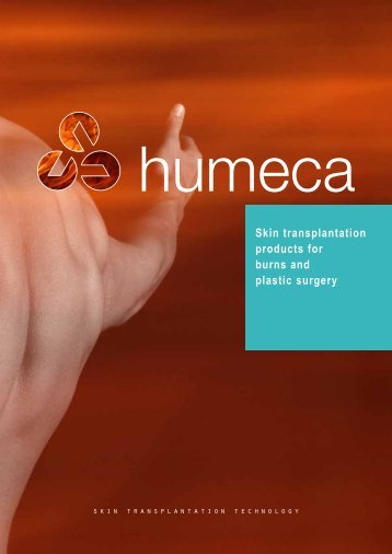 General company brochure with info of all products - Humeca