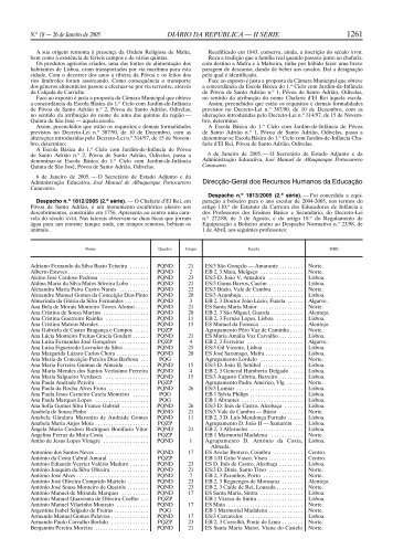 26 de Janeiro de 2005 DIÁRIO DA REPÚBLICA — II SÉRIE ...