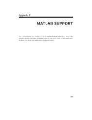 MATLAB SUPPORT - Control System Design