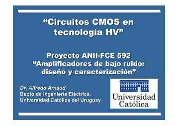 âCircuitos CMOS en tecnologÃ­a HVâ - Departamento de IngenierÃ­a ...