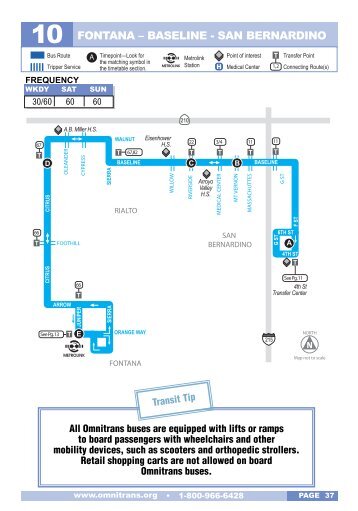 FONTANA â BASELINE - SAN BERNARDINO - Omnitrans