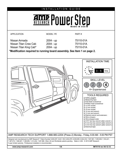 2004-2010 Installation Guide - RealTruck.com