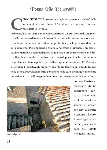 Scarica il fine i .pdf - Monache cistercensi Monastero SS.TrinitÃ  ...