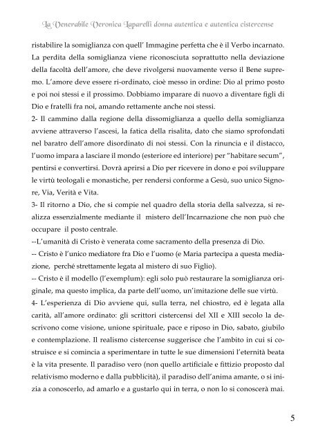 Scarica il fine i .pdf - Monache cistercensi Monastero SS.TrinitÃ  ...