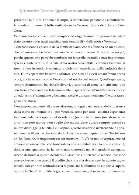 Scarica il fine i .pdf - Monache cistercensi Monastero SS.TrinitÃ  ...