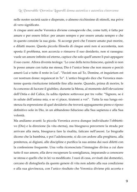 Scarica il fine i .pdf - Monache cistercensi Monastero SS.TrinitÃ  ...