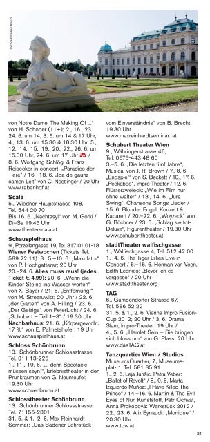 Wien- Programm 6/12