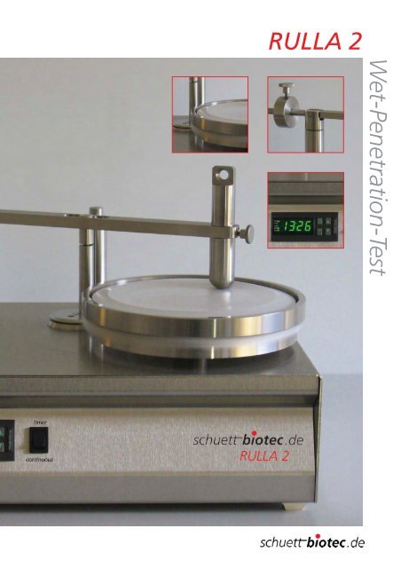 wet penetration textile test instrument (schuett-biotec)